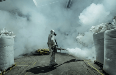 Фумигация продукции на складах