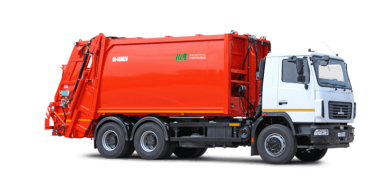 Мусоровозы на базе МАЗ с задней или боковой загрузкой