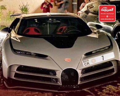 Роналду заметили на новом Bugatti