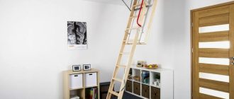 Чердачные лестницы в малогабаритных домах: лучшие решения