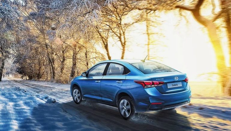 Автомобиль Solaris зимой: тест-драйв в суровых условиях