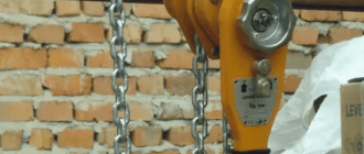 Для чего нужна таль ручная цепная в строительстве, промышленности и ремонте