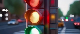 История цветов светофора