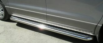 Купить пороги на Hyundai Grand Starex: кузовные детали от компании АВТОГЕЙЗЕР