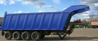 Самосвальный полуприцеп - когда он выгоднее обычного самосвала
