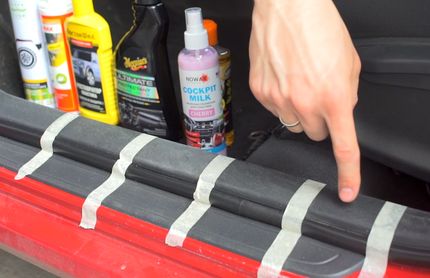 Восстановитель пластика салона автомобиля от царапин