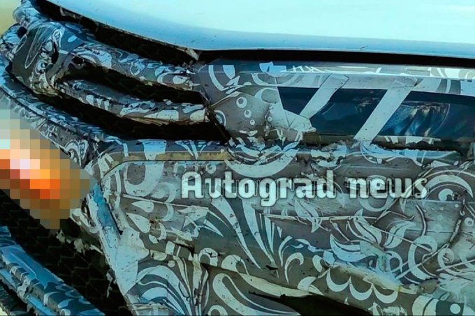 Базовый обновлённый седан Lada Vesta FL был замечен в Тольятти