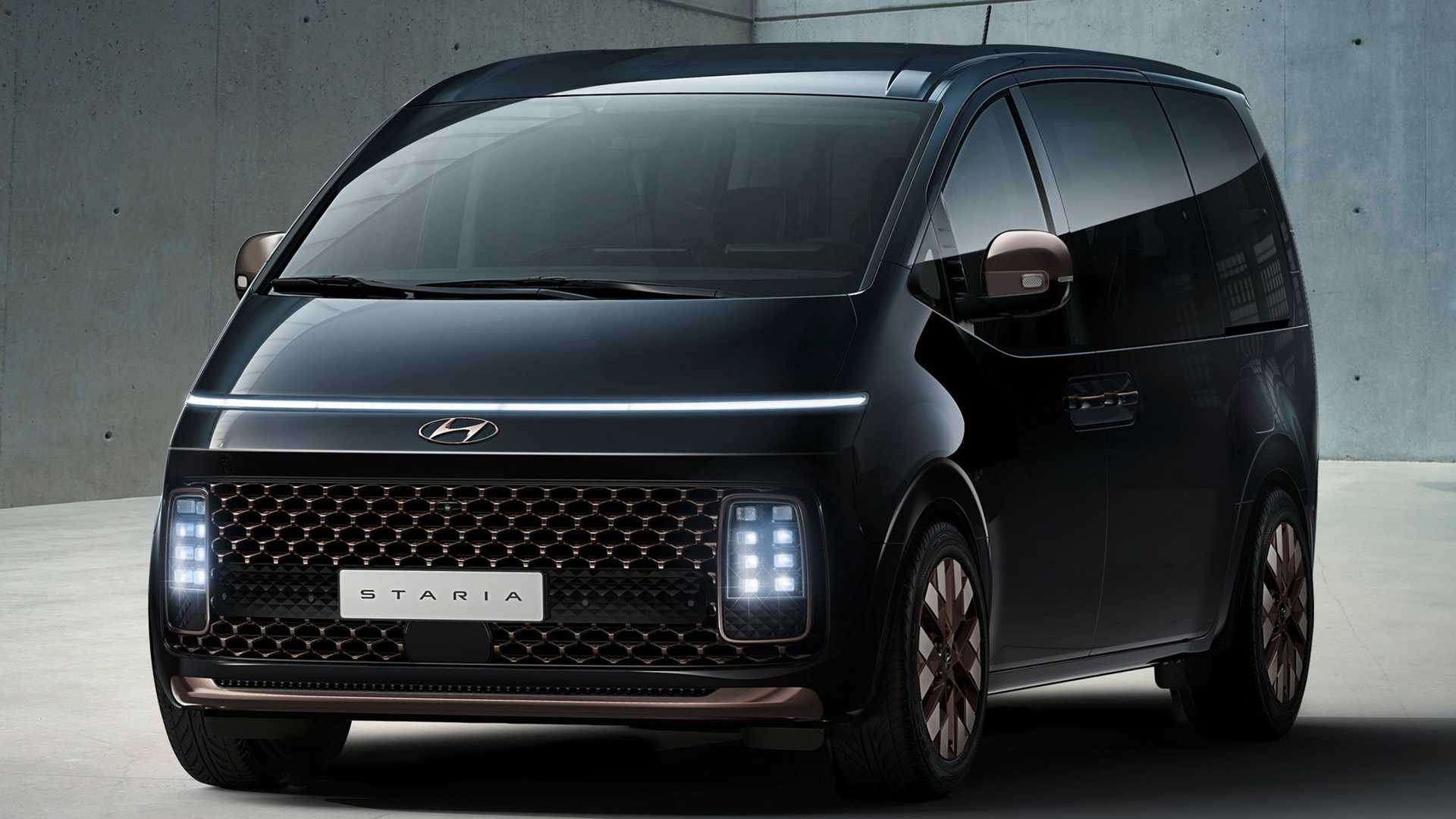 Новый минивэн Hyundai Staria в 2021 году появится в России